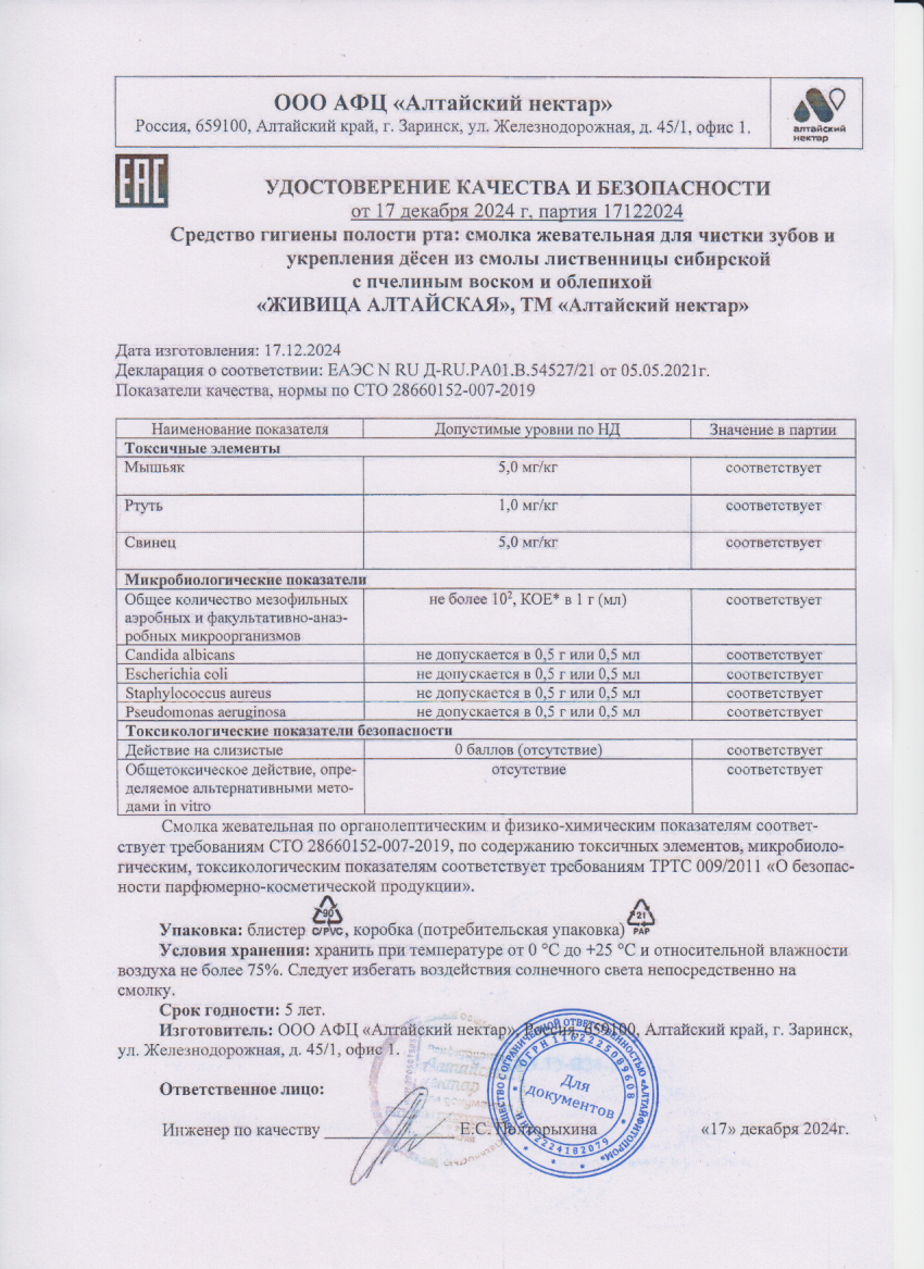 Паспорт №122024